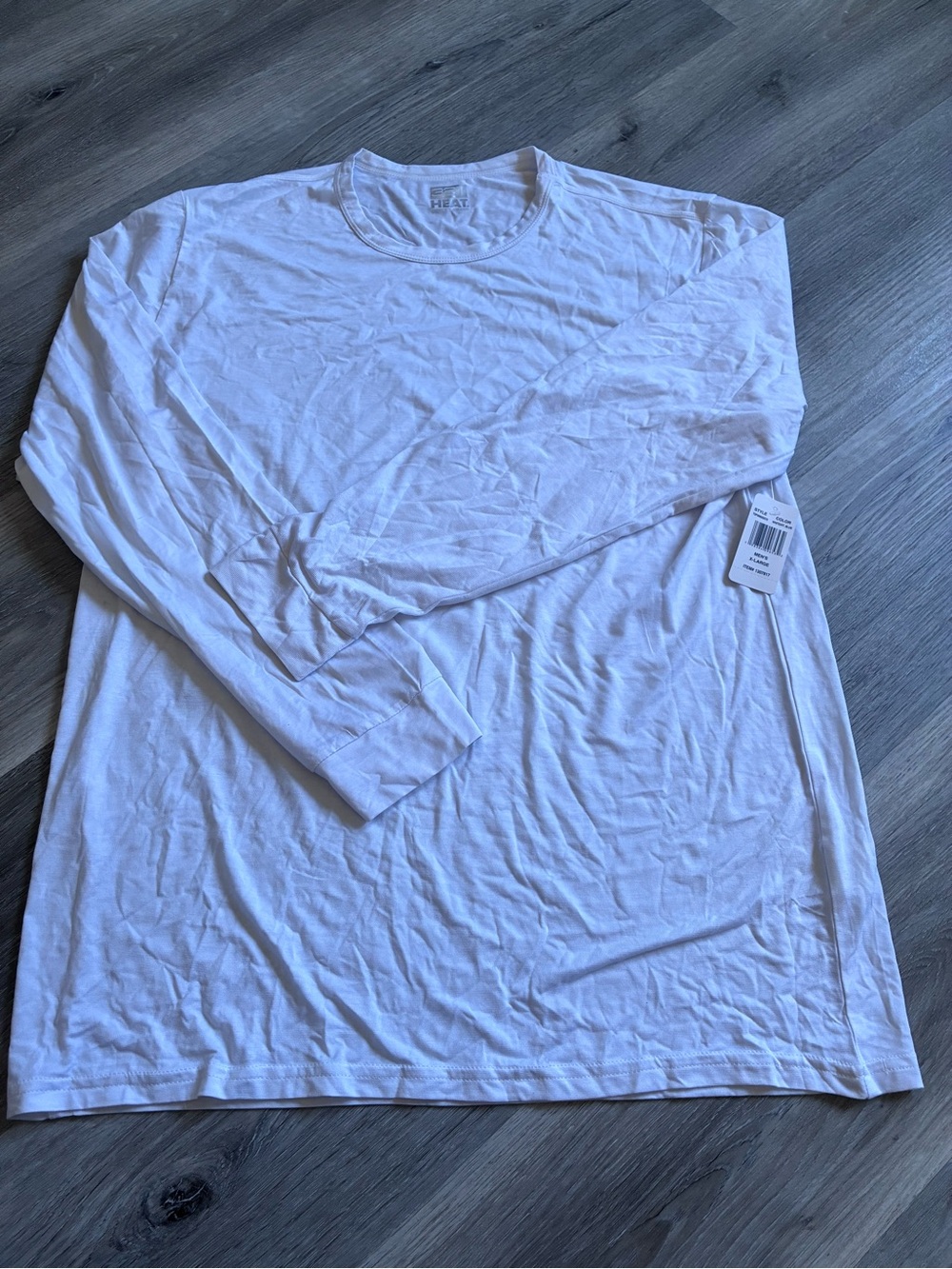 32 Degrees Heat Men’s Crewneck Sweater - White - Picture 4 of 5